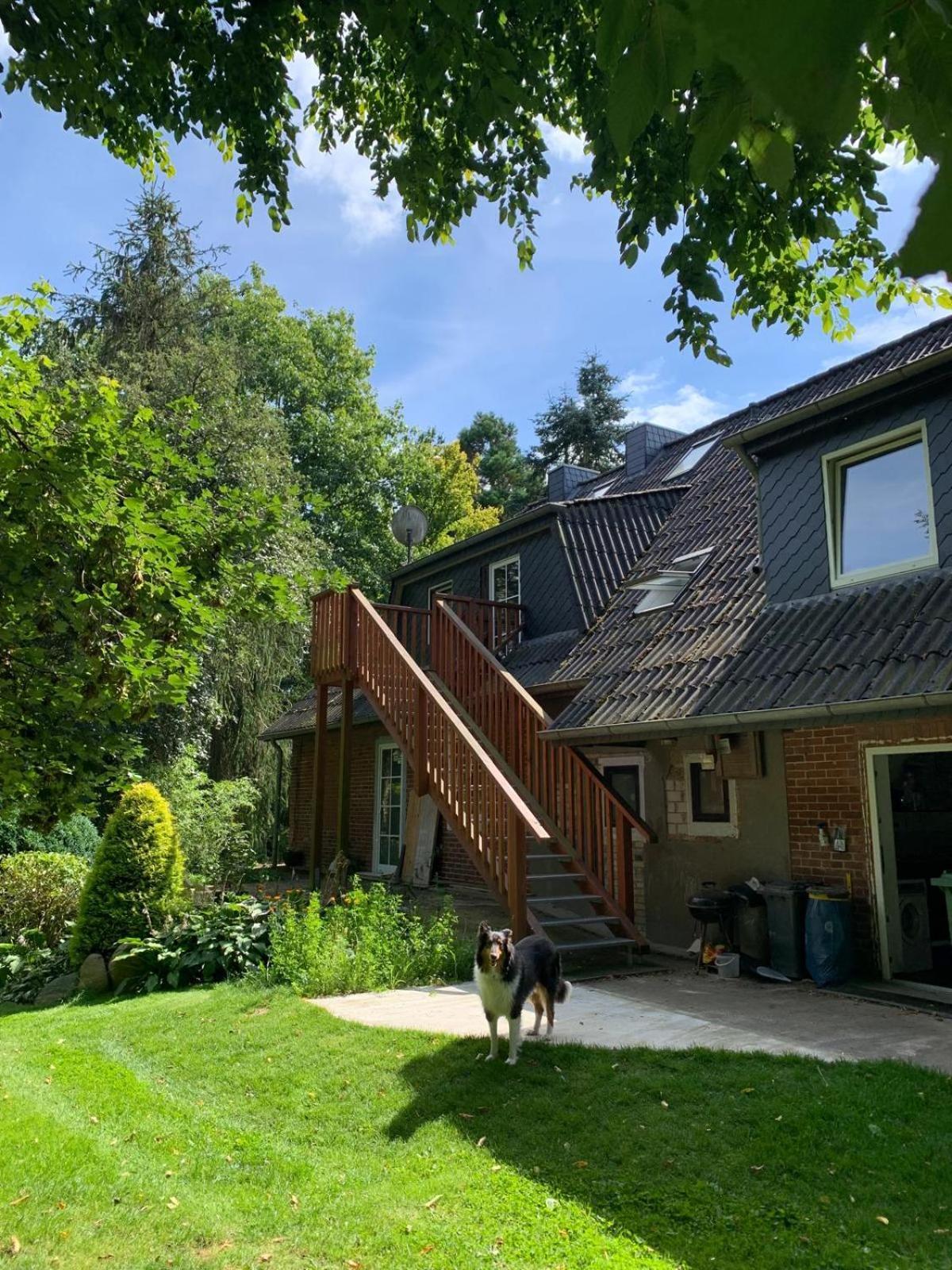Ferienwohnung Auf Einem Resthof Zentral Gelegen Mit Viel Natur Und Tieren Rendswuhren Exterior foto
