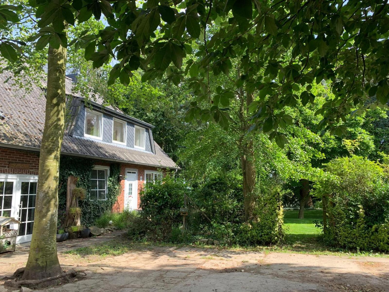 Ferienwohnung Auf Einem Resthof Zentral Gelegen Mit Viel Natur Und Tieren Rendswuhren Exterior foto