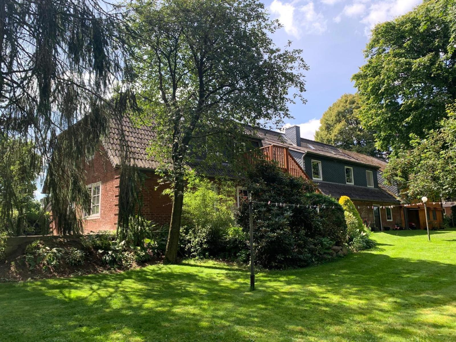 Ferienwohnung Auf Einem Resthof Zentral Gelegen Mit Viel Natur Und Tieren Rendswuhren Exterior foto